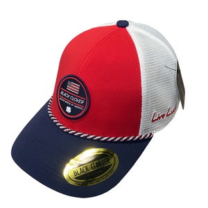 NEW Black Clover Live Lucky Old Glory Adjustable Snapback Golf Hat/Cap