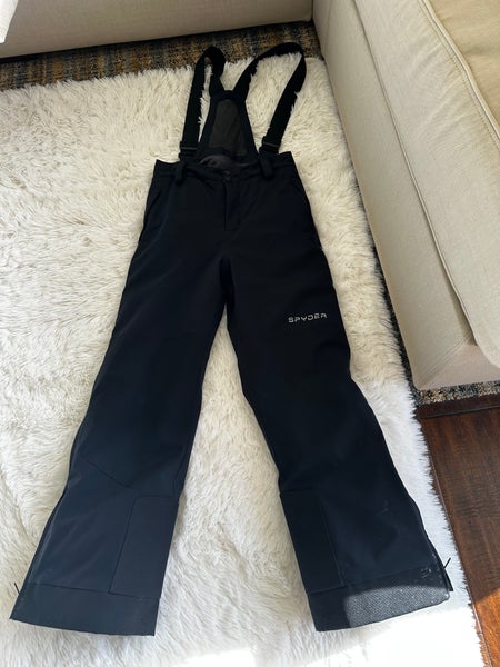 Black Large Boys Spyder Pants (Used)