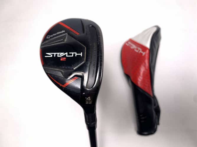 TaylorMade Stealth 2 4 Hybrid 22* Fujikura Ventus Red TR HB 7-S Stiff RH HC
