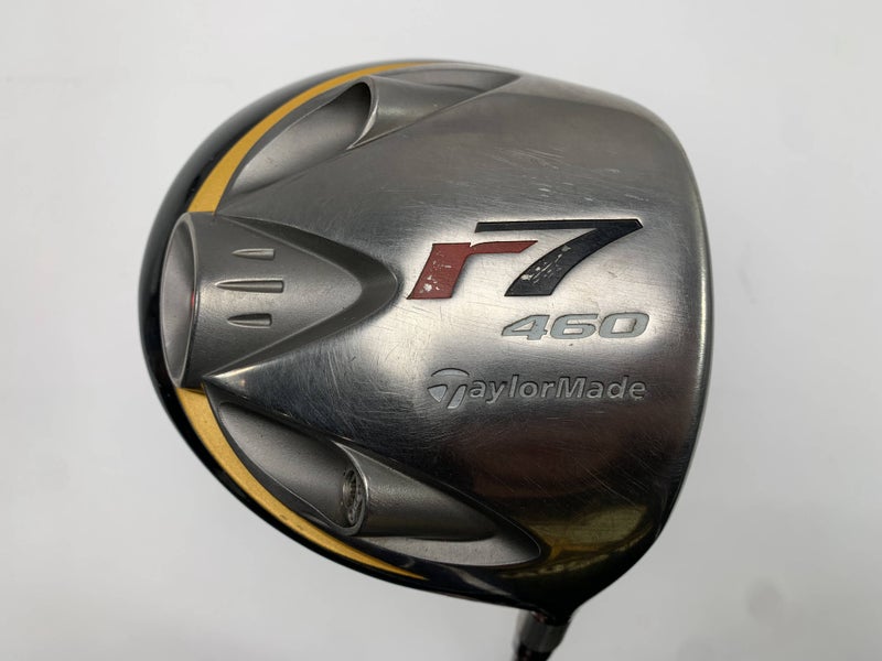 TaylorMade R7 460 Driver 10.5* REAX 60g Stiff Graphite Mens RH Midsize Grip