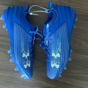 Under Armour Blur Smoke 2.0 MC Football Cleats Blue 3026330-401 Men's Size 14