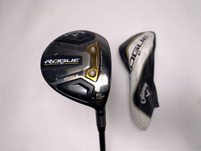 Callaway Rogue ST Max 5 Fairway Wood 18* Cypher Fifty 5.0 50g Senior RH HC