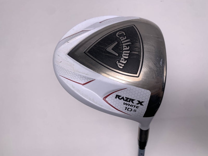 Callaway Razr X White Driver 10.5* Grafalloy Pro Launch 60g Stiff RH