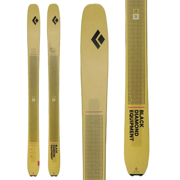 Men's 186 cm Black Diamond Impulse Titanal 104 Skis (New)