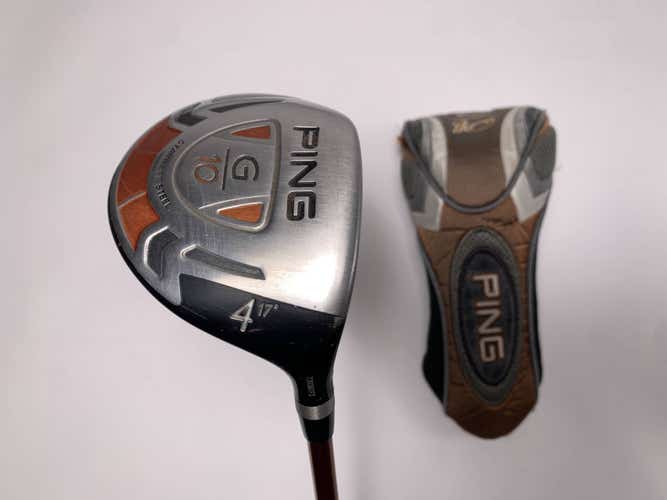 Ping G10 4 Fairway Wood 17* TFC 129 F Regular Graphite Mens RH HC