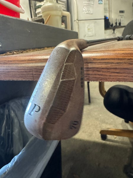 Men's Sub 70 659 CB/MB COMBO Forged Raw Right Handed Iron Set Extra Stiff Flex Steel Shaft (Used