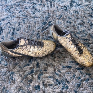 Gray Men's Size M 11.0 (W 12.0) Adult Under Armour Cleats (Used)