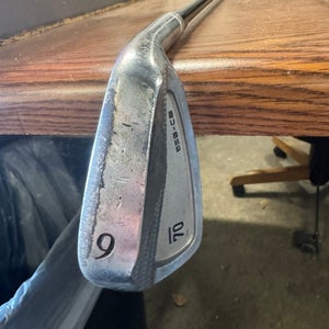 Sub 70 659 CB Forged Satin Right Handed Iron Set Extra Stiff Flex 6 Pieces Steel Shaft (Used)