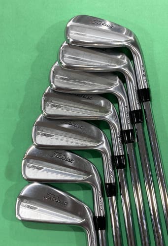 MINT CONDITIONMen's Titleist T150 Right Handed Iron Set | 4i-9i, PW | S Flex | Project X Steel Shaft