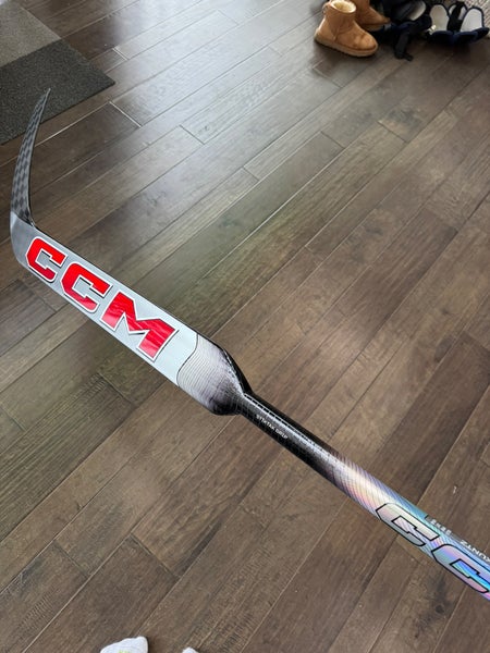 Senior CCM XF Pro Regular Goalie Stick 25" Paddle Pro Stock (New) Custom