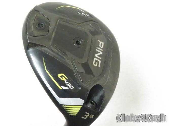 PING G430 LST Fairway 15°  3 Wood Alta CB 65 Black Stiff Flex  NO Cover