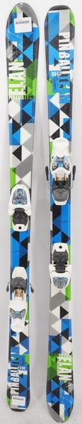 Elan Pinball Team Junior Skis with Bindings - 140 cm Used