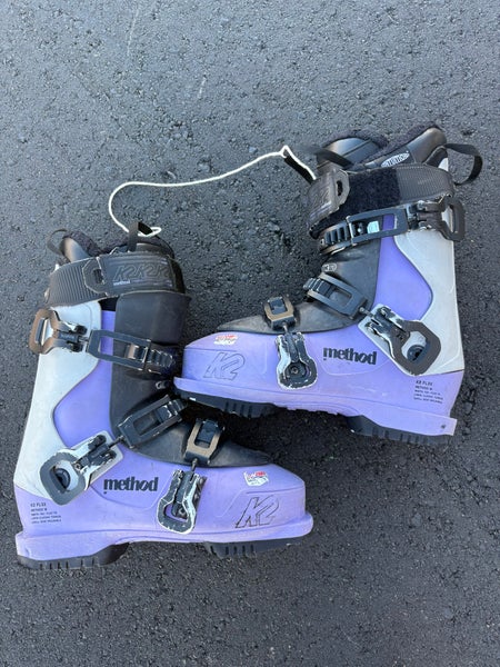 Women's K2 Method Ski Boots | Mondo 25 & 25.5, 293mm | Wide Width (Used)