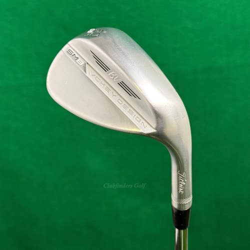 Titleist Vokey SM8 Chrome 60-8M 60 Lob Wedge Vokey Design Steel Wedge Flex