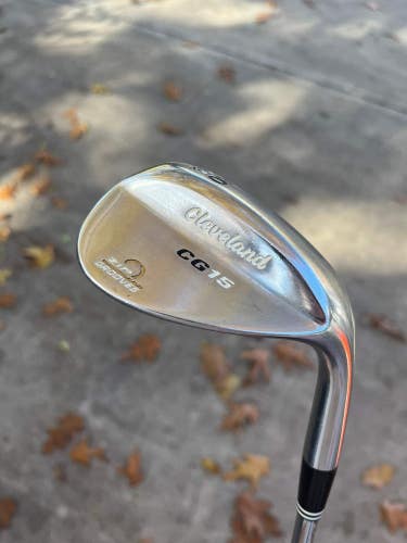 Cleveland CG15 Satin Chrome Lob Wedge 60 / 12 Wedge Flex 35.5 NICE