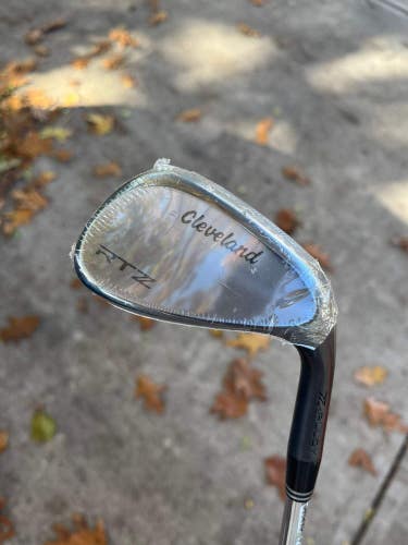 Cleveland RTZ Black Satin Gap Wedge 52 / 10 Spinner Wedge Flex 35.75 NEW