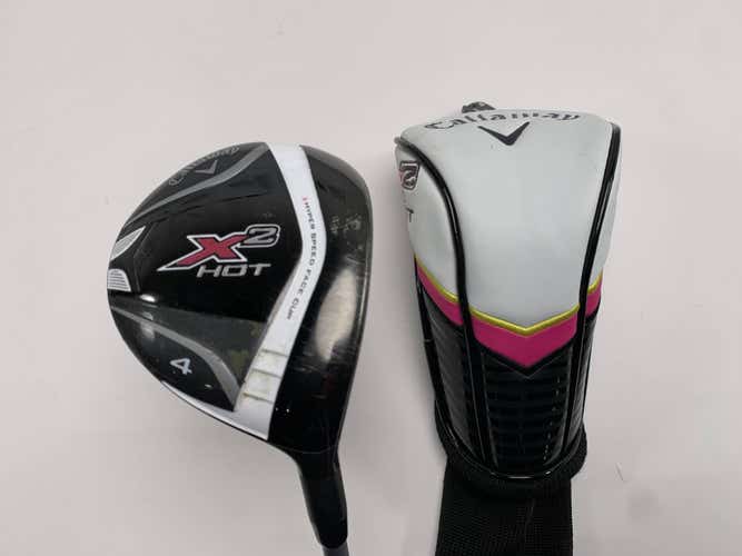 Callaway X2 Hot Womens 4 Fairway Wood 17* Ladies Graphite Womens RH HC