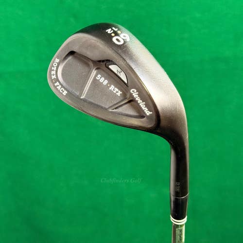 Cleveland 588 RTX Rotex Face Black 60-12 60 Lob Wedge Dynamic Gold Wedge Flex