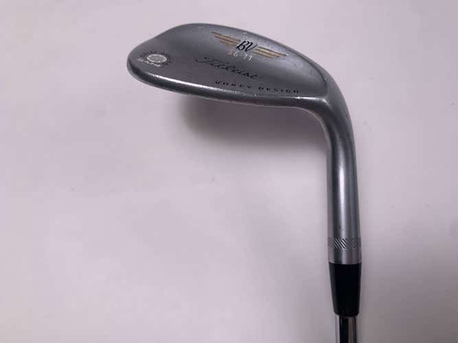 Titleist Vokey Spin Milled SM4 Chrome Sand Wedge SW 56* 11 Wedge Mens RH