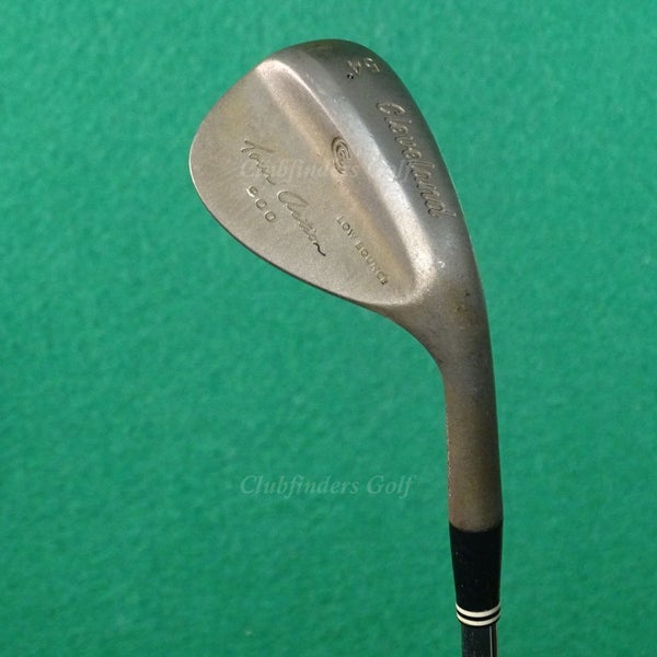 Cleveland Tour Action 900 Low Bounce Raw 60 Lob Wedge Dynamic Gold Steel Stiff