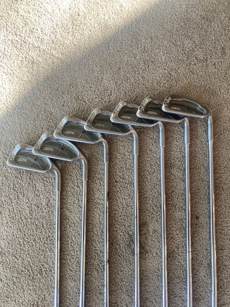 Men's Ping ISI Right Handed Iron Set Stiff Flex Steel Shaft (Used)
