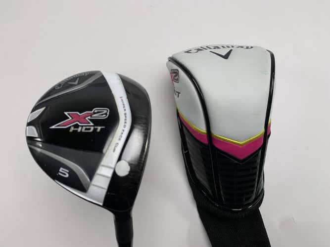 Callaway X2 Hot Womens 5 Fairway Wood 18* Ladies Graphite Womens RH HC