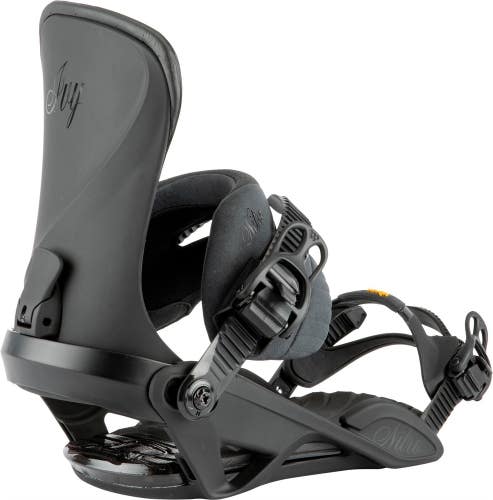 Nitro Ivy Snowboard Bindings Women's Small/Medium (US 5.5-10.5) Ultra Black 2023