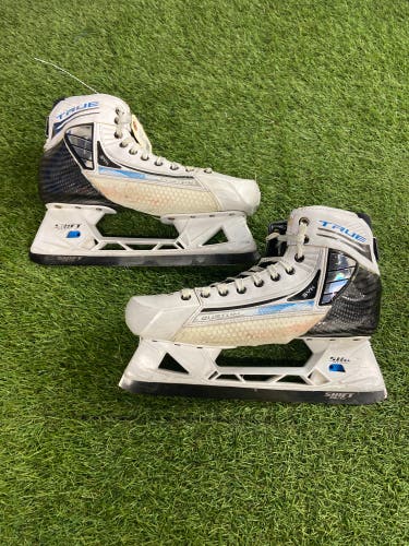 Senior True Custom Pro Hockey Goalie Skates Pro Stock 12 (Used)