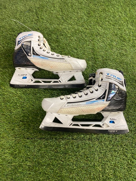 Senior True Custom Pro Hockey Goalie Skates Pro Stock 12 (Used)
