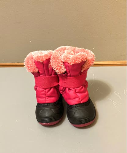 Pink Unisex 5K (Toddler) Youth Kamik Boots (Used)