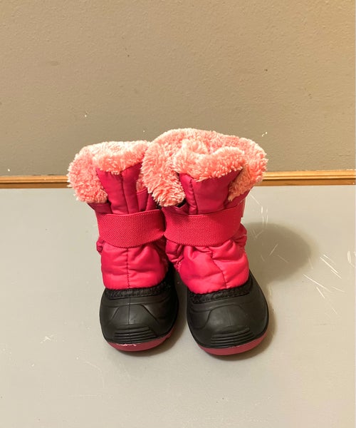 Pink Unisex 5K (Toddler) Youth Kamik Boots (Used)