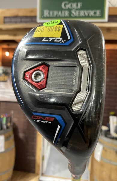 Cobra LTDx 19 #3 Hybrid 37" KBS PGI 75 Regular Flex Graphite RH USED