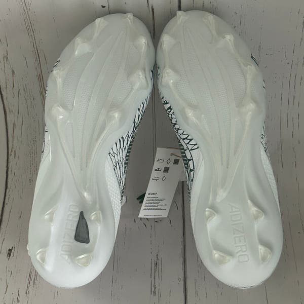 Adidas Adizero Impact Exotic Speed Green Football Cleats Mens 9.5 IE3977 Shop Green, White Mens Adizero Impact Exotic Speed Football  main image 4