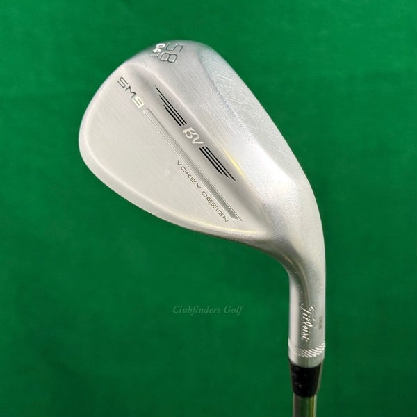 Titleist Vokey SM9 Chrome 58-4T 58 Lob Wedge Vokey Design Steel Wedge Flex