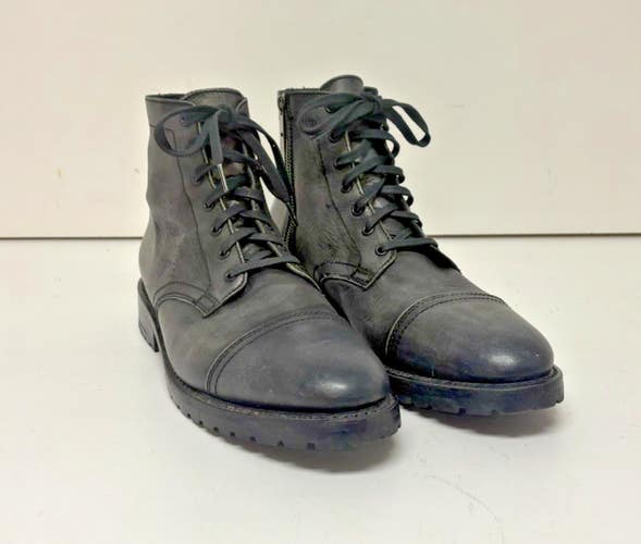 Thursday Boot Company The Major Distressed Gray Side Zip Boots US 12.5 EXCELLENT