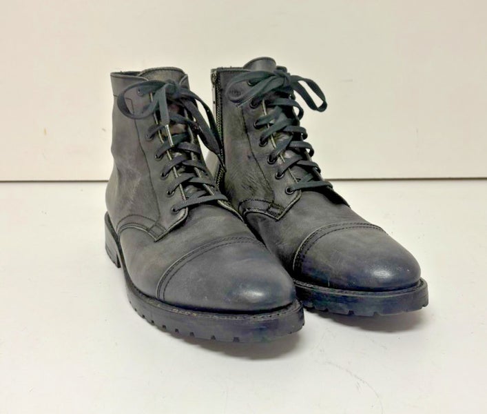 Thursday Boot Company The Major Distressed Gray Side Zip Boots US 12.5 EXCELLENT