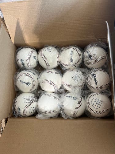 Baden Baseballs 12 Pack (1 Dozen) (New) - 9 boxes total