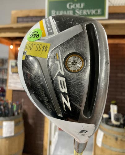 TaylorMade RBZ 19 # 3 Hybrid 41" ROCKETFUEL 65 Regular Flex Graphite RH USED