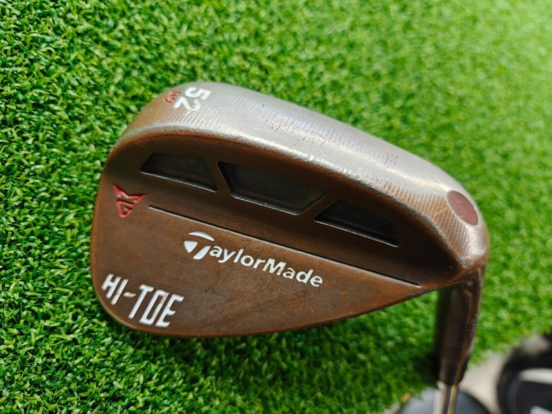 Taylormade Hi Toe Copper 52 Degree Gap Wedge GW Steel Shaft 52.09