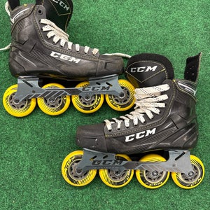 Senior CCM Super Tacks 9350 Inline Skates (Regular) Size 7 (Used)