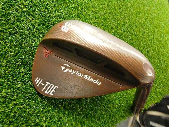 Taylormade Hi Toe Copper 58 Degree Lob Wedge LW Steel Shaft 58.10