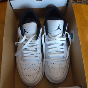 White Men's Size M 10.5 (W 11.5) Adult Air Jordan Shoes (New)
