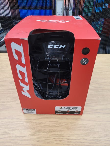 NEW! Large Combo CCM Tacks 310 Helmet