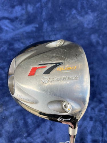 Men's TaylorMade R7 Quad Driver Right Handed Senior Flex 10.5 Loft (Used)