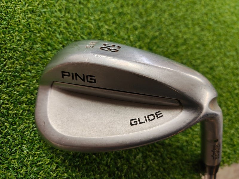 Ping Glide Gorge Green Dot Lob Wedge LW Steel Shaft 58 Degree WS CFS Steel Shaft