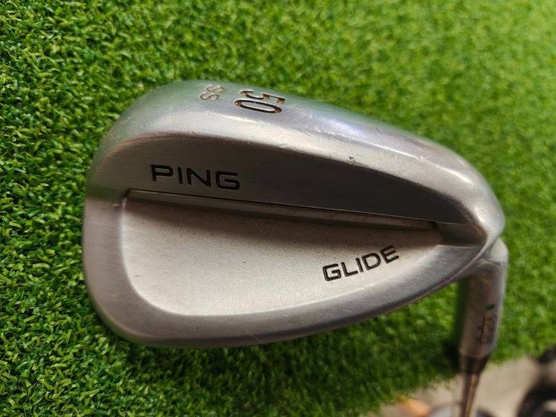 Ping Glide Gorge Green Dot Gap Wedge GW Steel Shaft 50 Degree SS CFS Steel Shaft