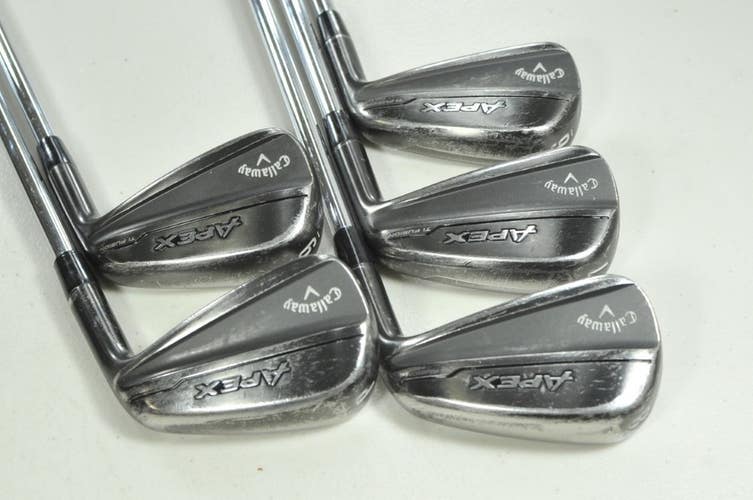Callaway Apex Ti Fusion 6-PW Iron Set Right Oban CT-115 Stiff Flex Steel #206099