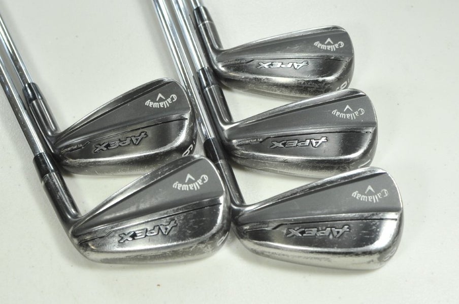 Callaway Apex Ti Fusion 6-PW Iron Set Right Oban CT-115 Stiff Flex Steel #206099