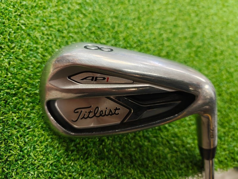 Titleist AP1 718 Individual 8 Iron Steel Shaft Regular Flex R300 Red Tie