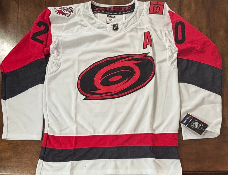 Carolina Hurricanes Sebastian Aho White Jersey #20 Adult Medium (50) NWT